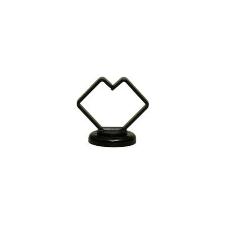 Cable Wholesale 1in Black Magnetic Cable Holder, Strong Polymer Cable Holder, 15 pound pull force, Plenum 30MA-12203